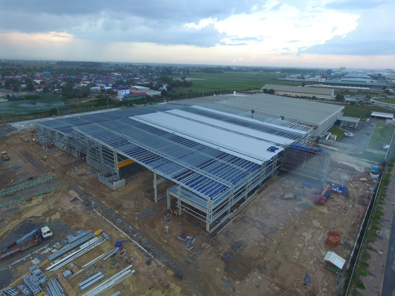 Vì kèo mái tôn trong thiết kế nhà tiền chế (pre engineered building)