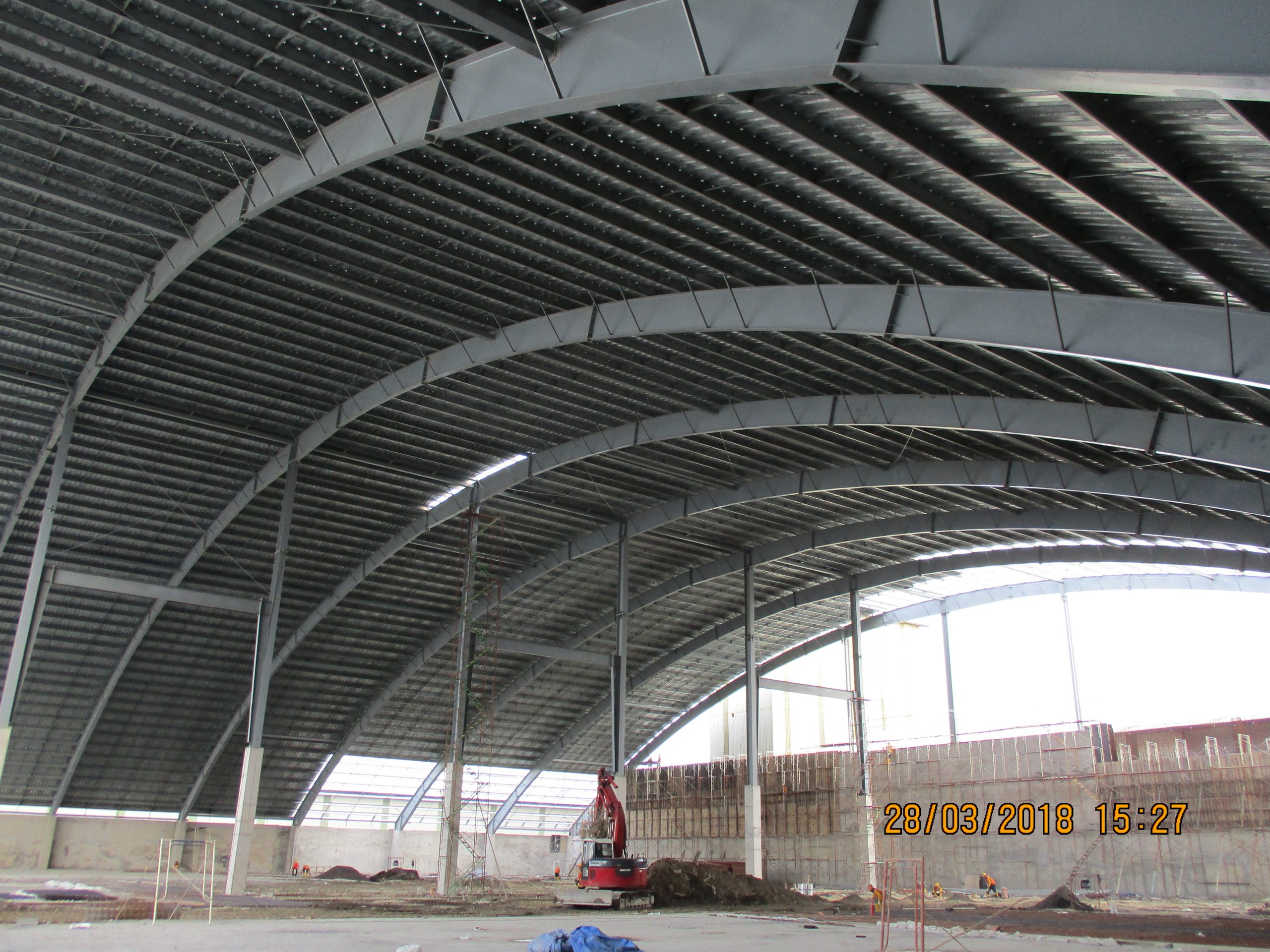 Nhà thép của PEB Steel được thi công một cách nhanh chóng