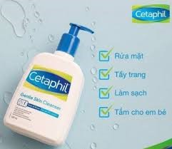 Sản phẩm sữa rửa mặt của Cetaphil